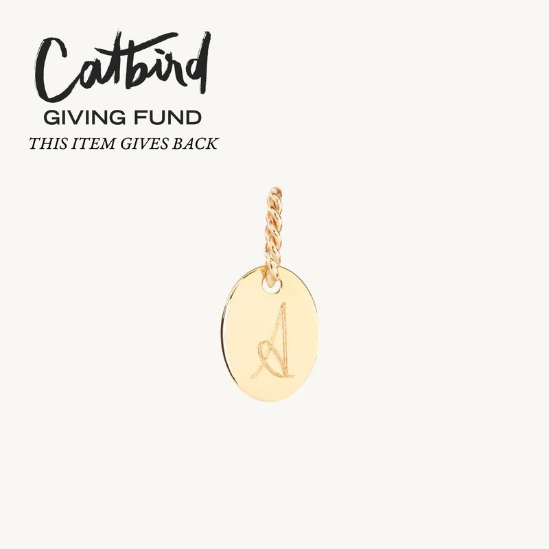 Avaline Baby Gold Letter Charm