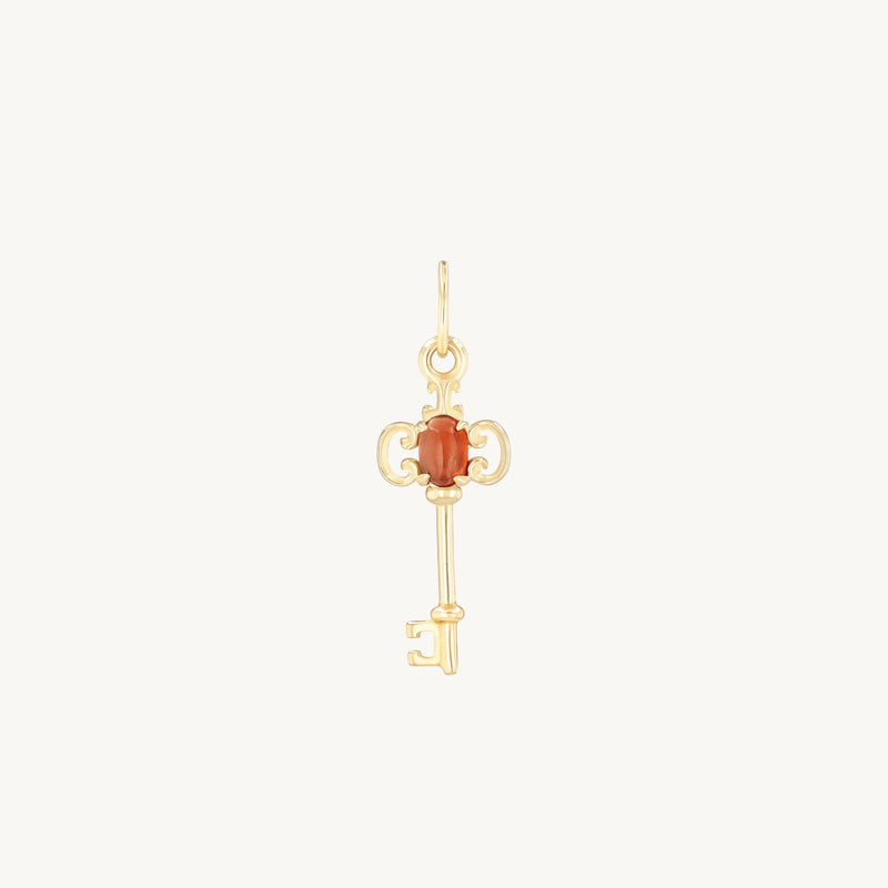 Avaline Hidden Key Gold Charm