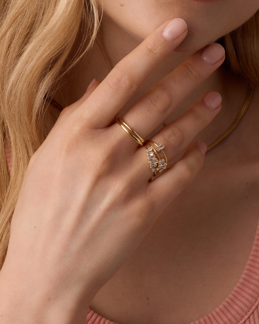 Avaline Amara Ring Set
