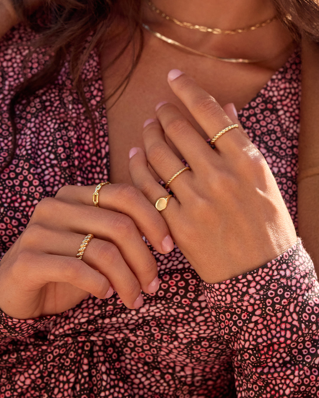 Avaline Parker Link Ring