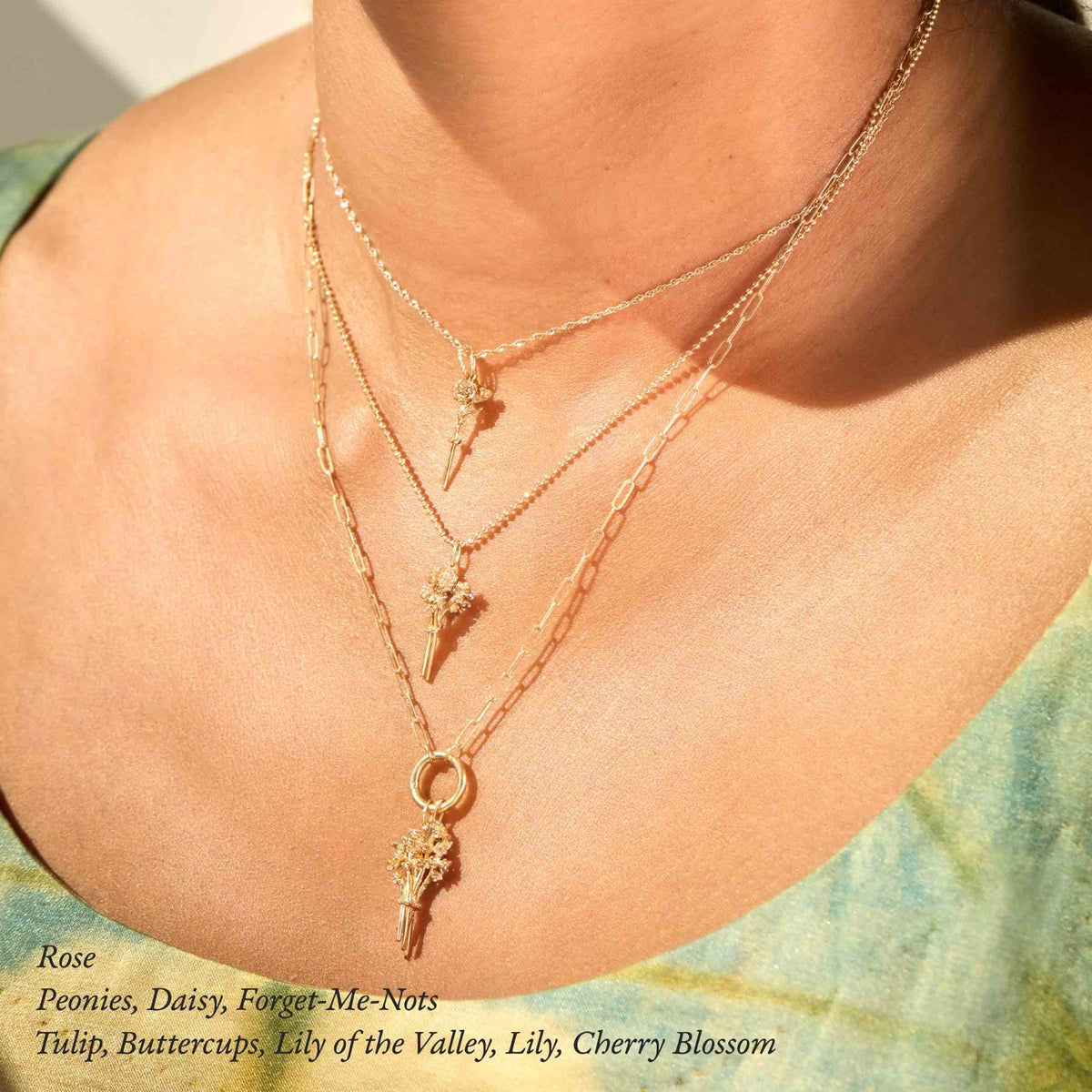 Avaline Secret Garden Bouquet Charm