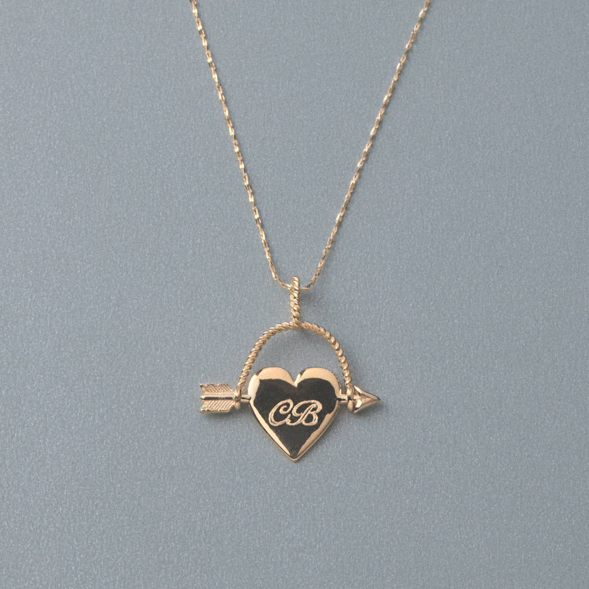 Avaline Beloved Heart Spinner Charm