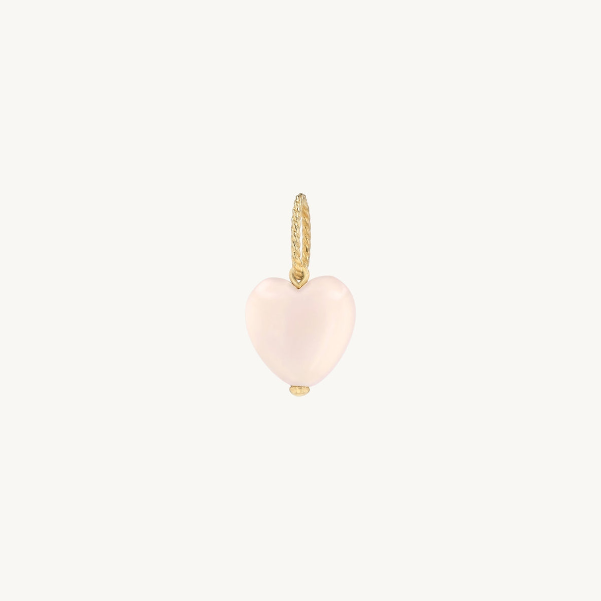 Avaline Catbird Pink Heart Charm