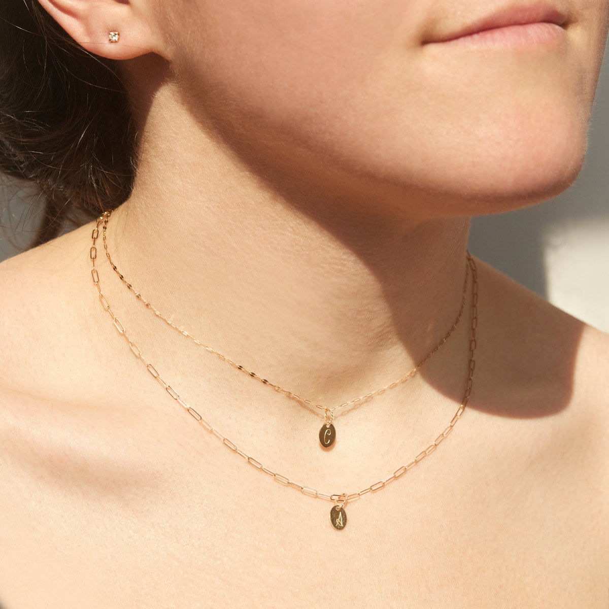 Avaline Baby Gold Letter Charm