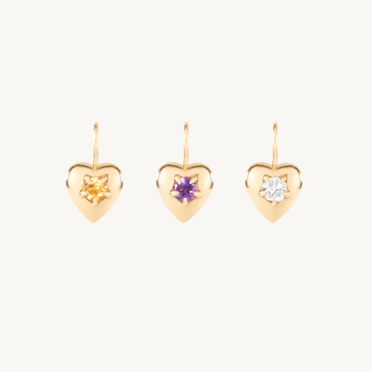 Avaline Sweet Heart Birthstone Charm