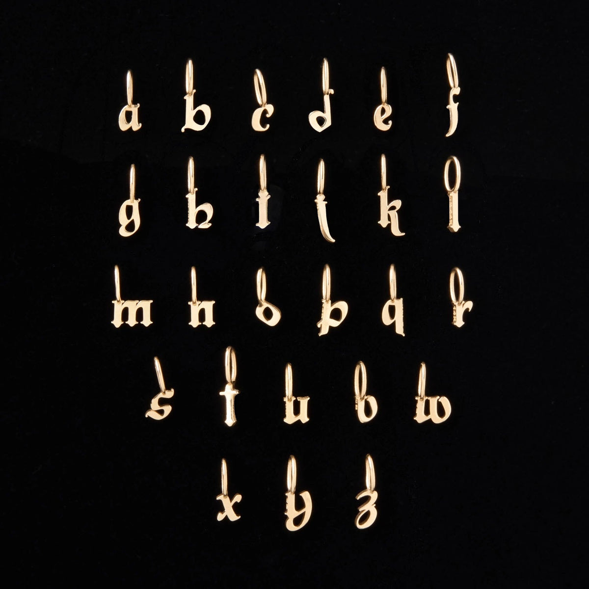 Avaline Second Nature Alphabet Gold Charm