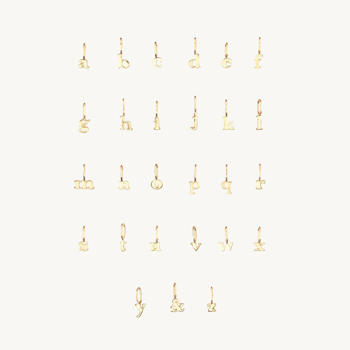 Avaline Tiniest Alphabet Charm