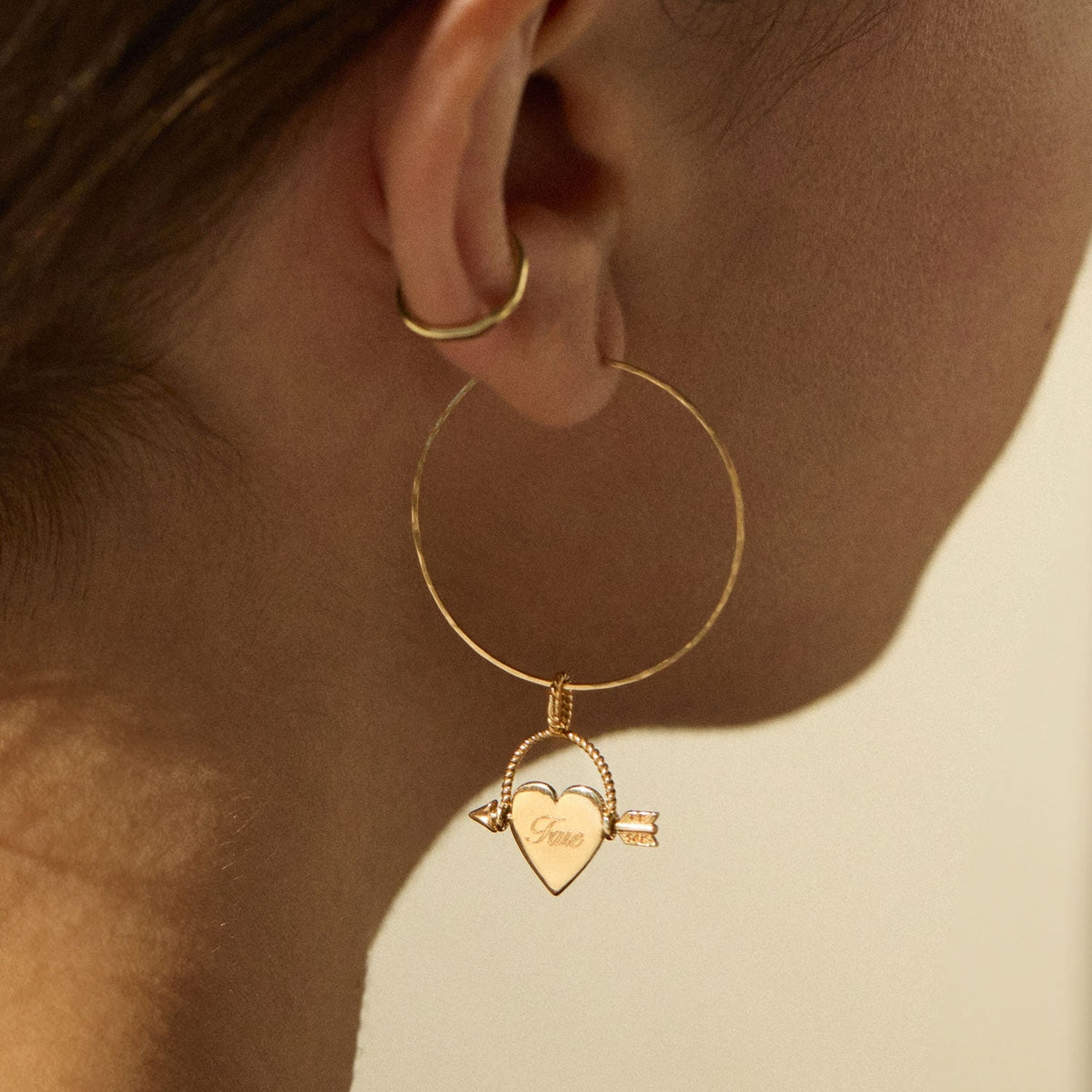 Avaline Beloved Heart Spinner Charm