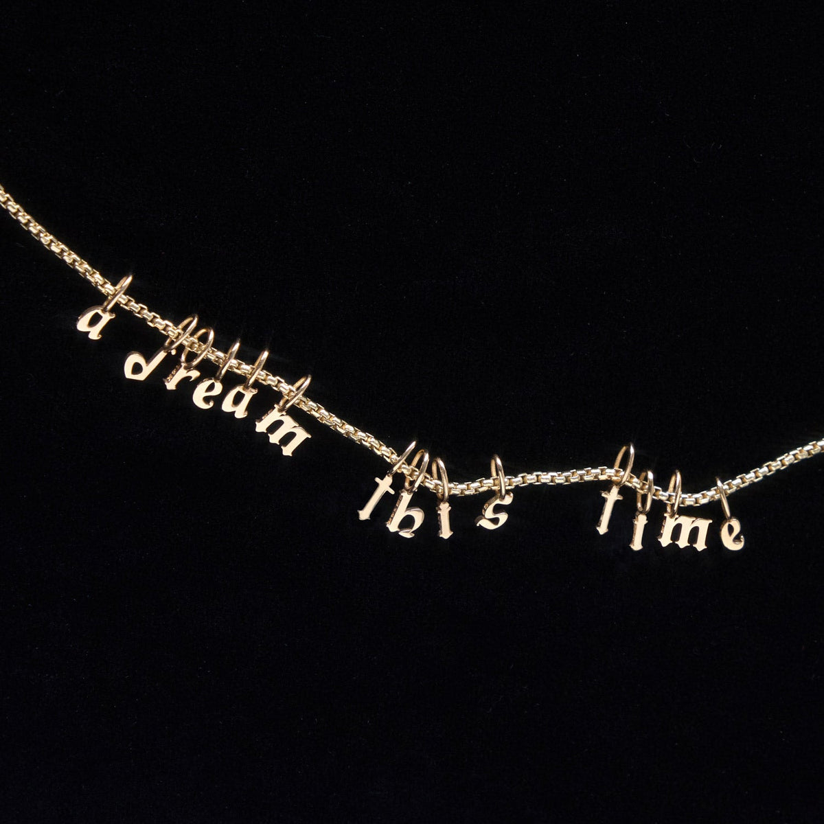 Avaline Second Nature Alphabet Gold Charm