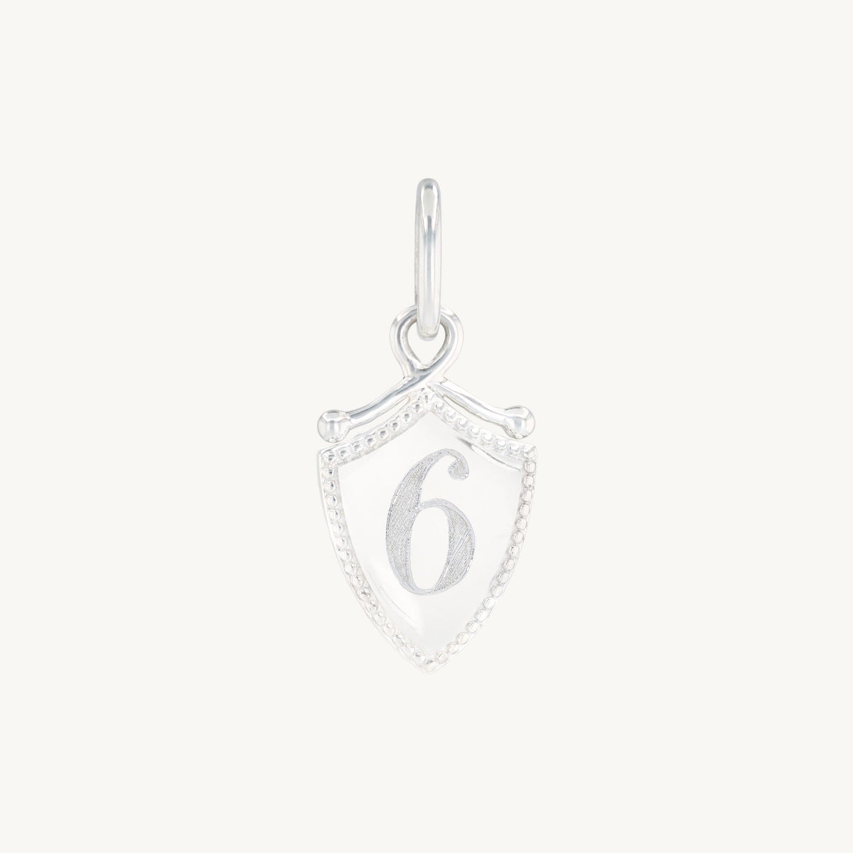Avaline Oak Shield Charm Large