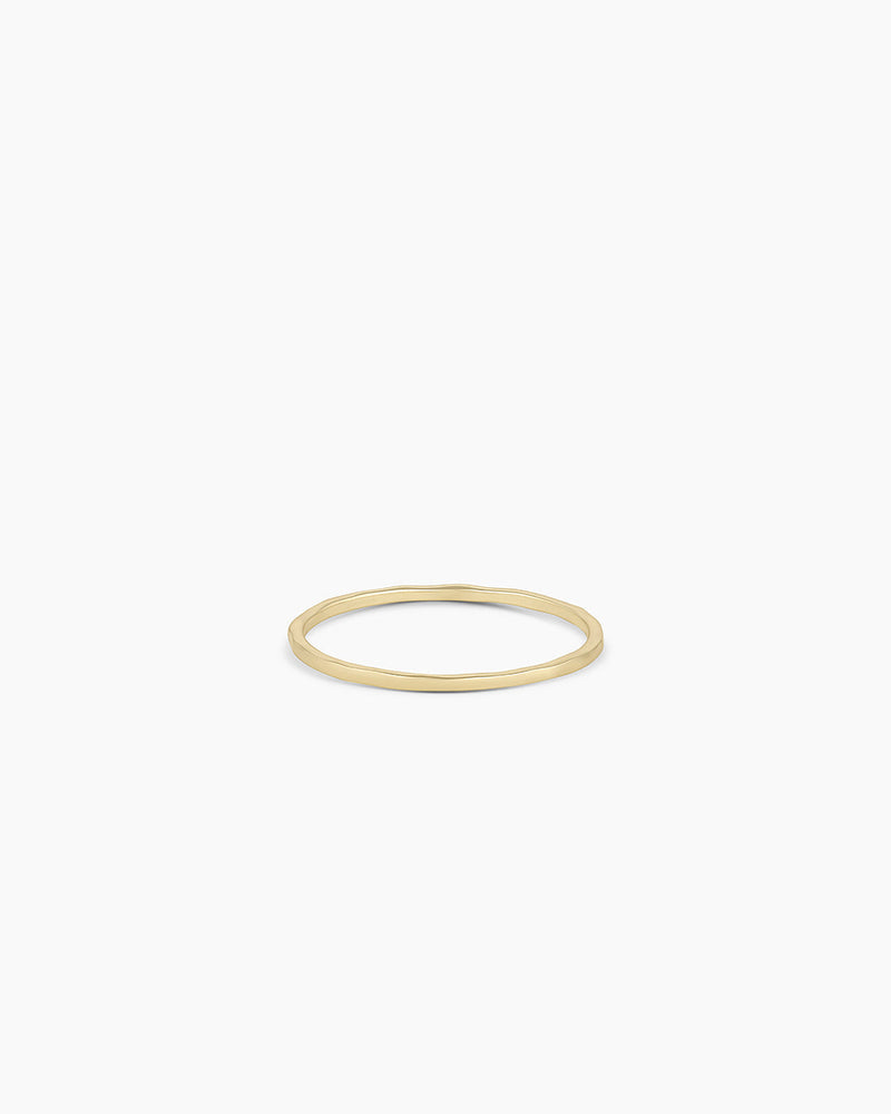 Avaline 14K Gold Classic G Ring