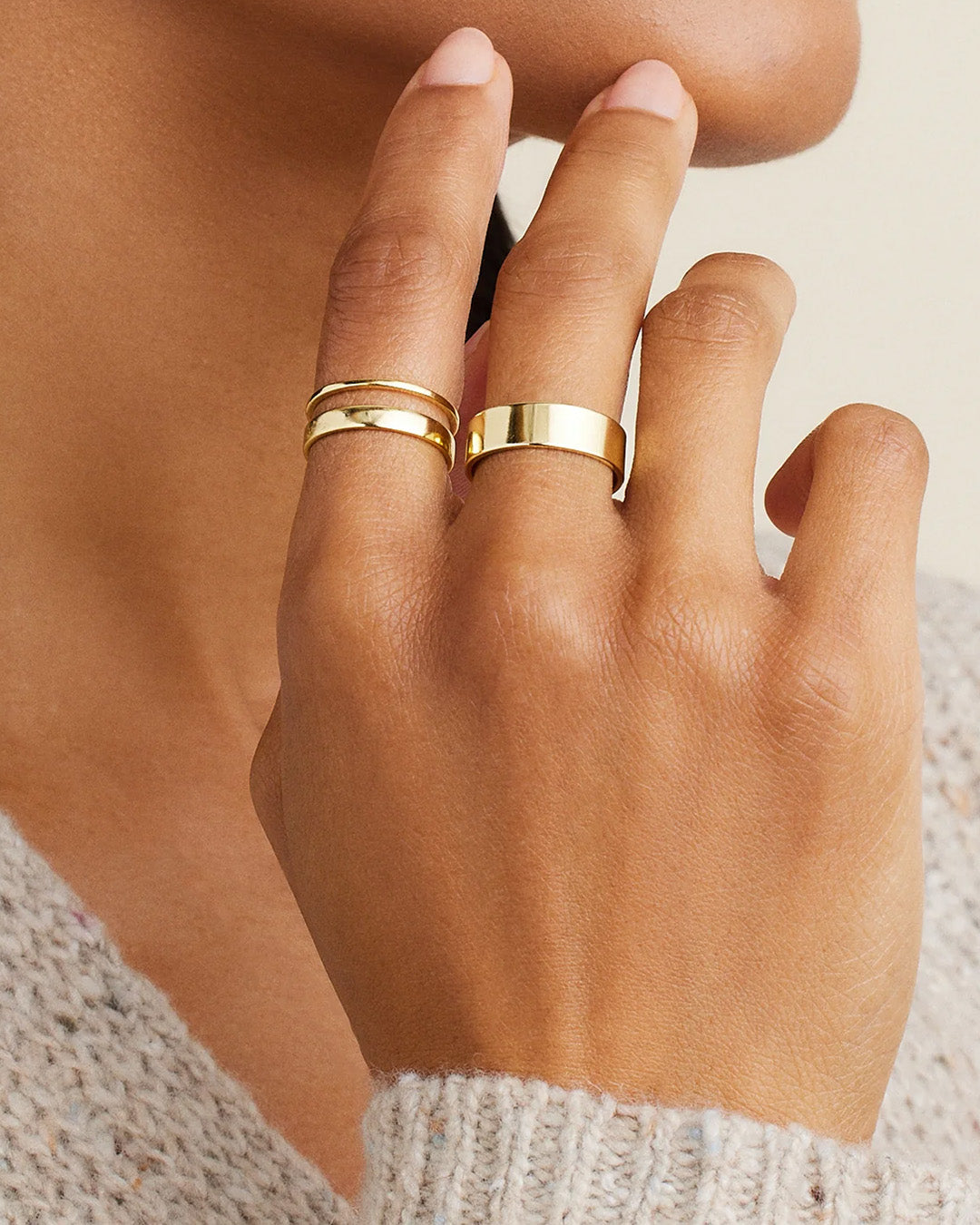 Avaline Rose Ring Set