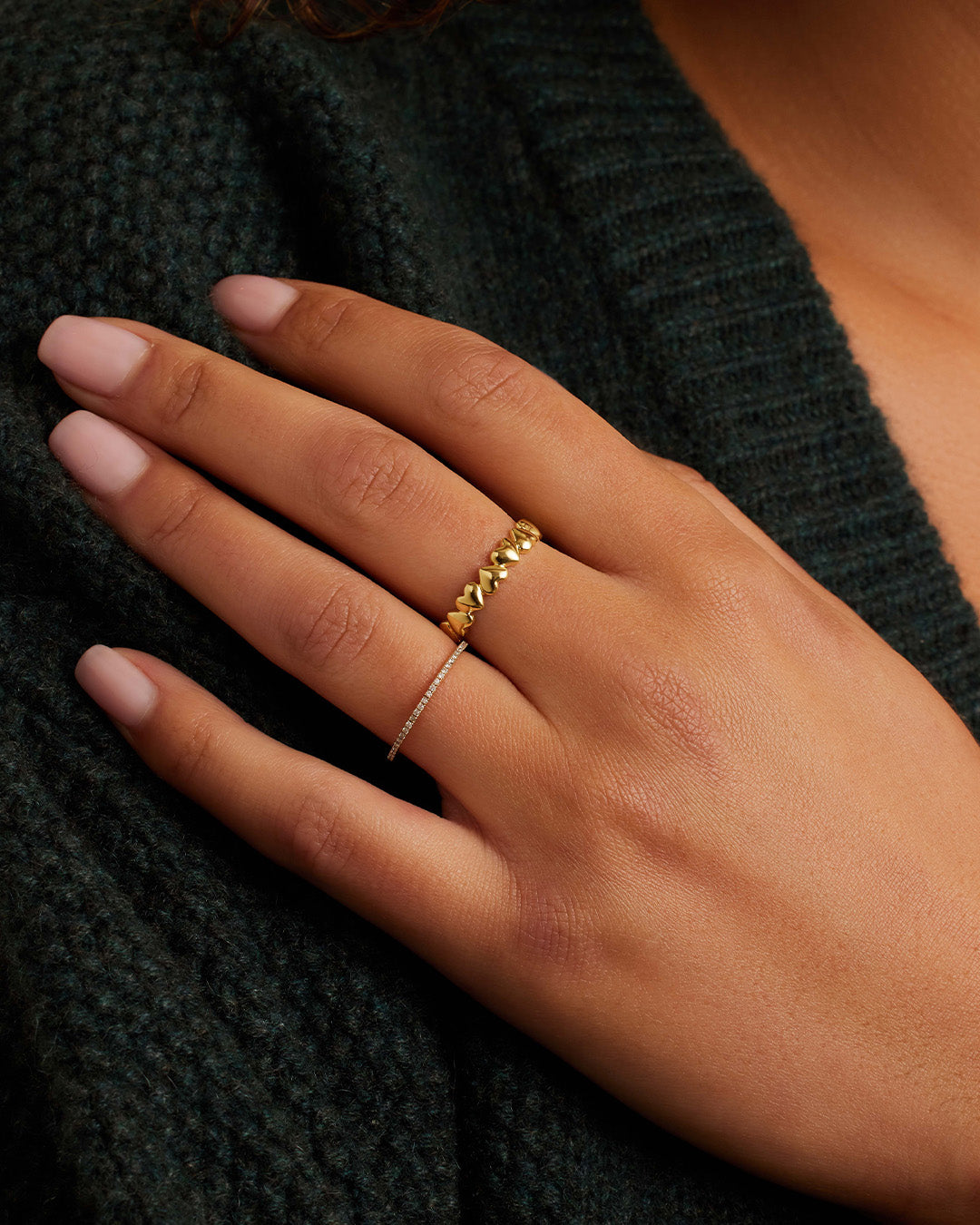 Avaline Lou Heart Ring