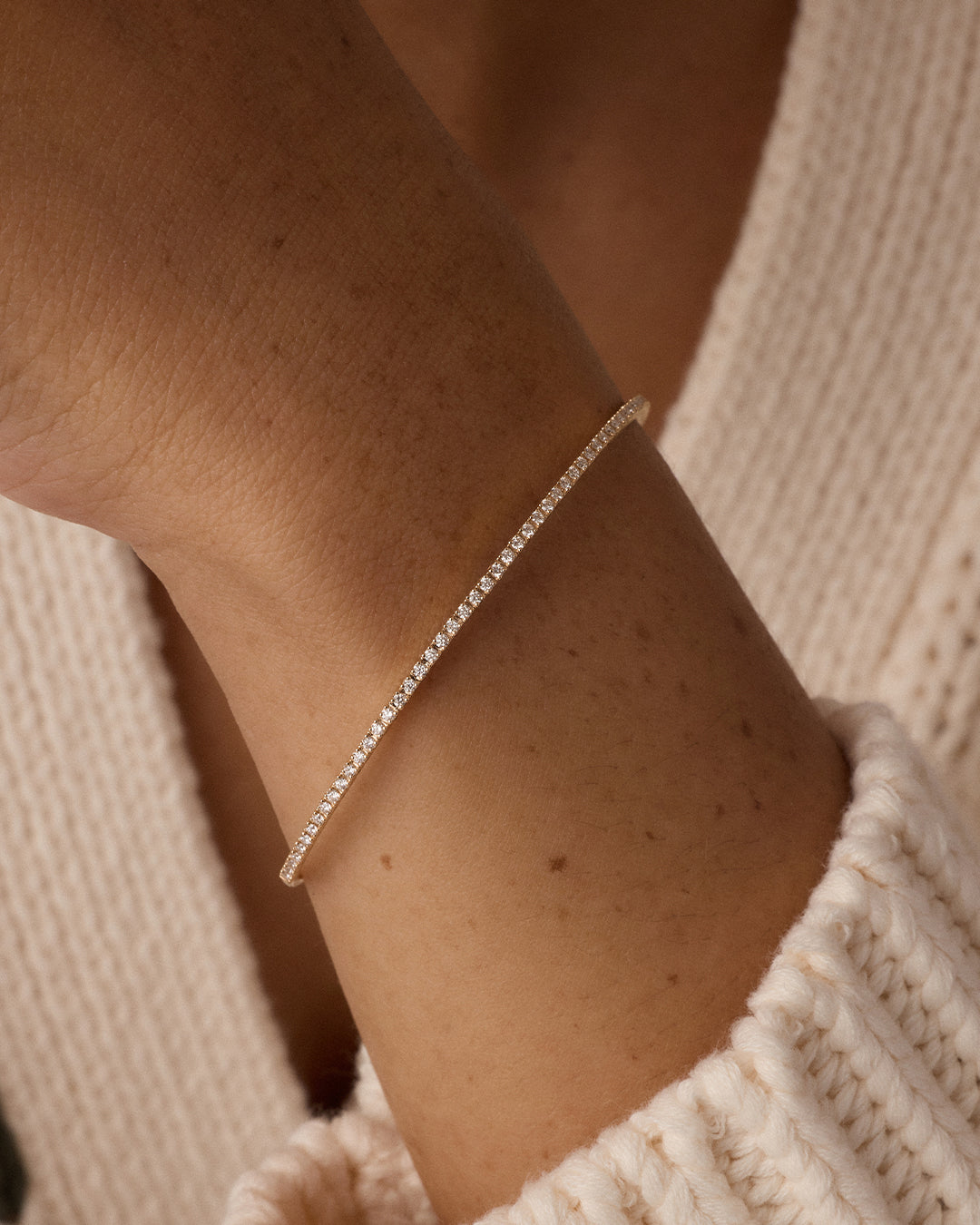 Avaline 14K Diamond Melbourne Cuff