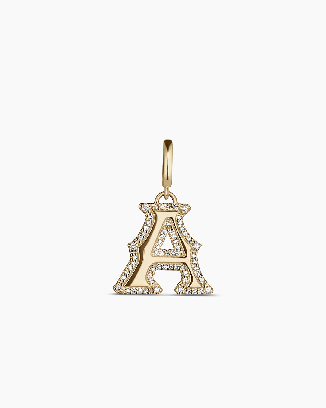 Avaline 14K Diamond Era Alphabet Charm
