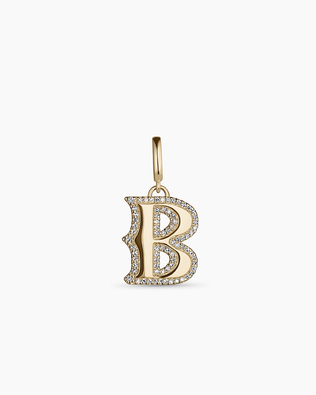 Avaline 14K Diamond Era Alphabet Charm