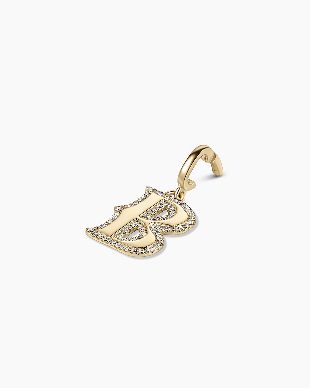 Avaline 14K Diamond Era Alphabet Charm