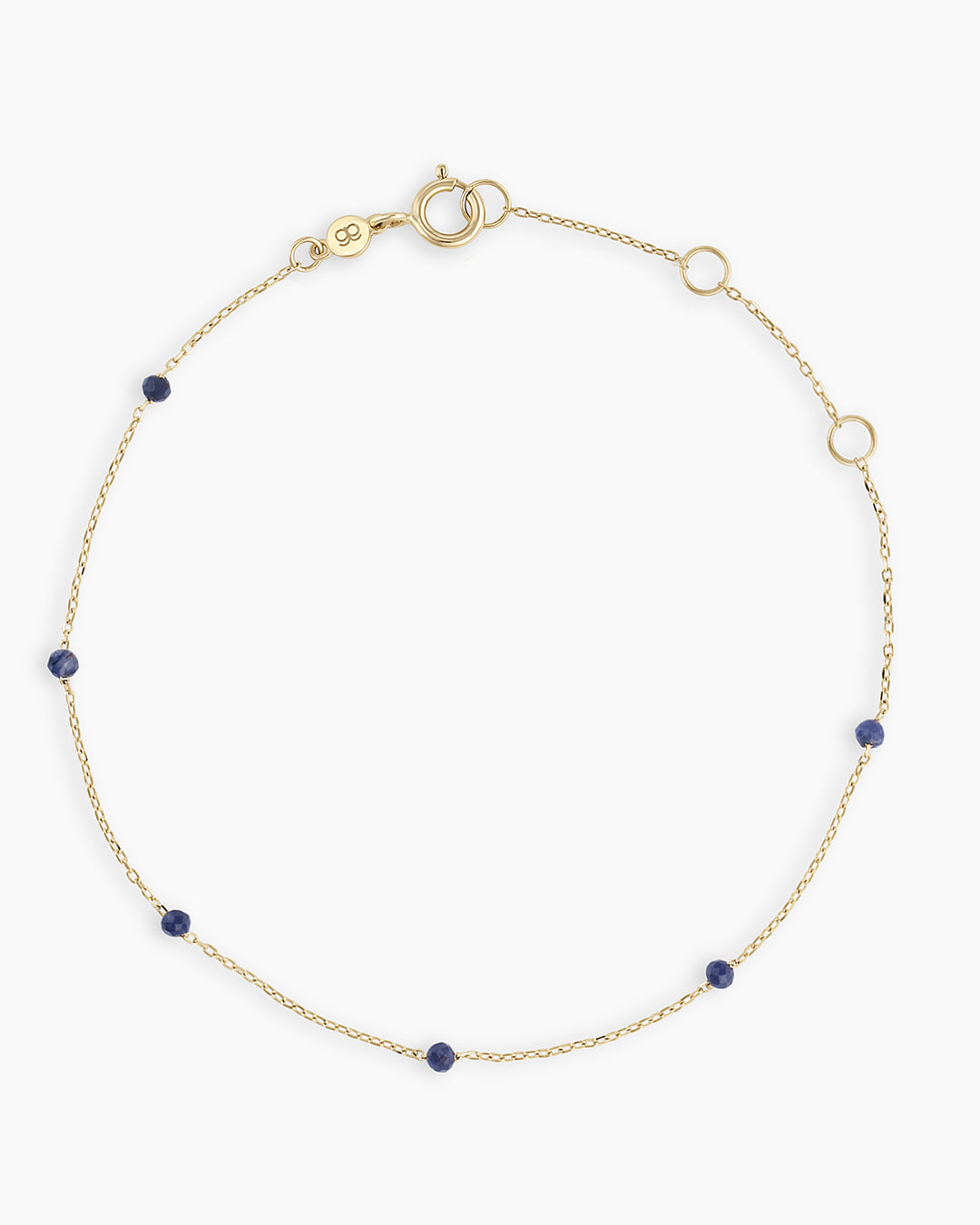 Avaline 14K Gold Newport Birthstone Bracelet