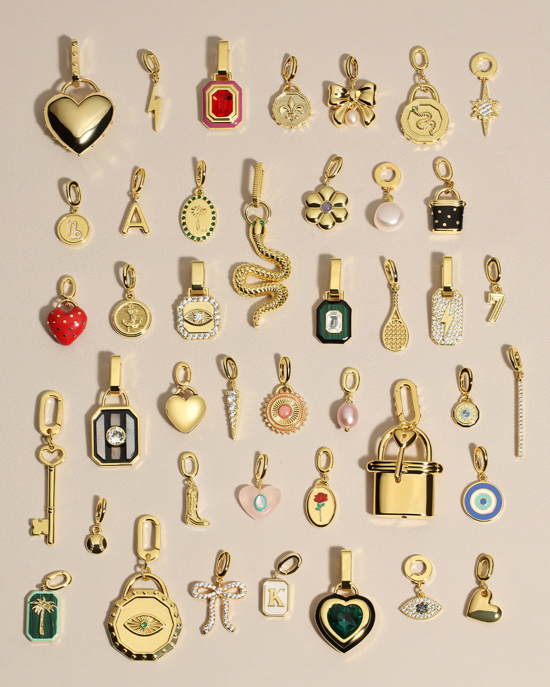 Avaline Power Gemstone Travel Parker Charm