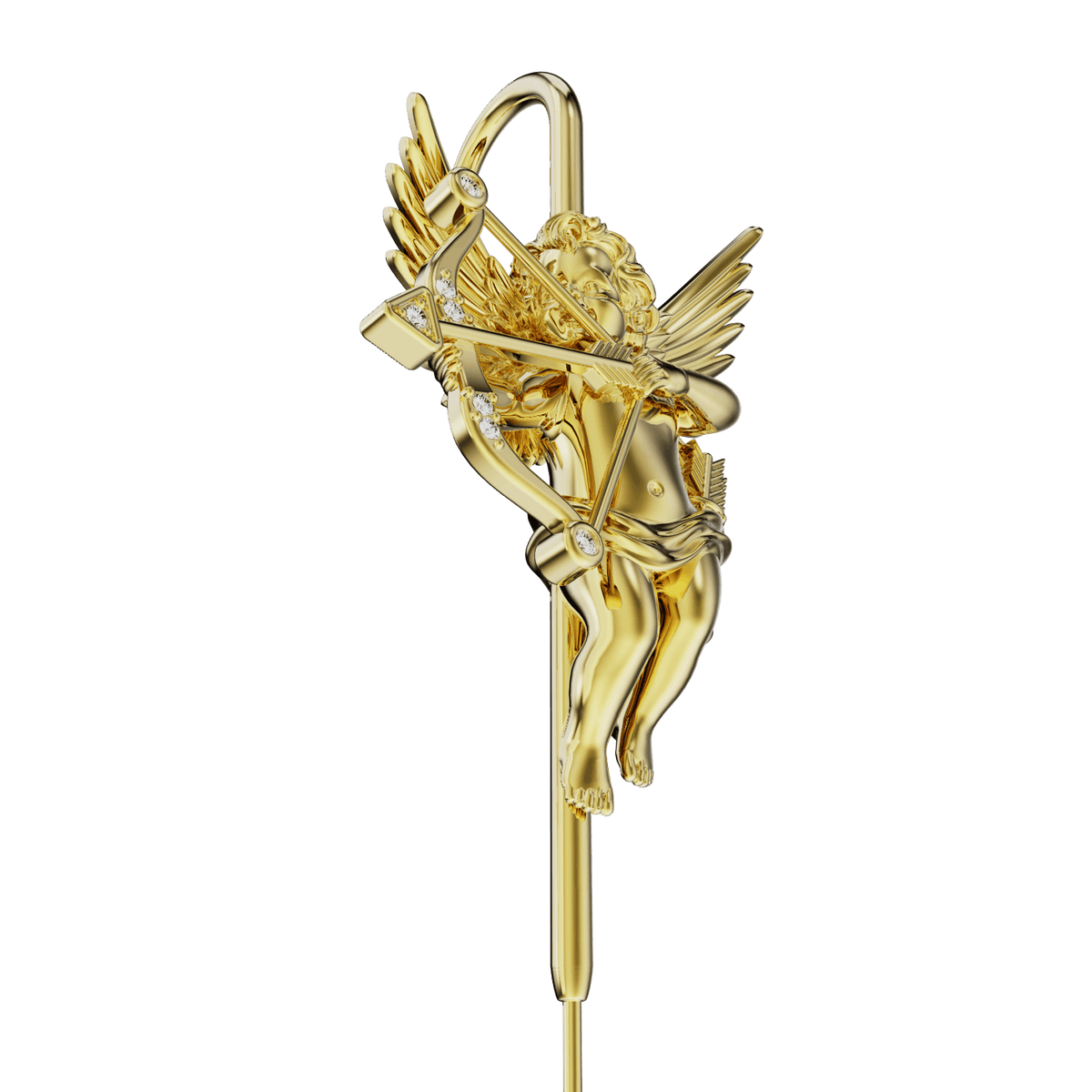 Cupid ear cuff, detail of the design