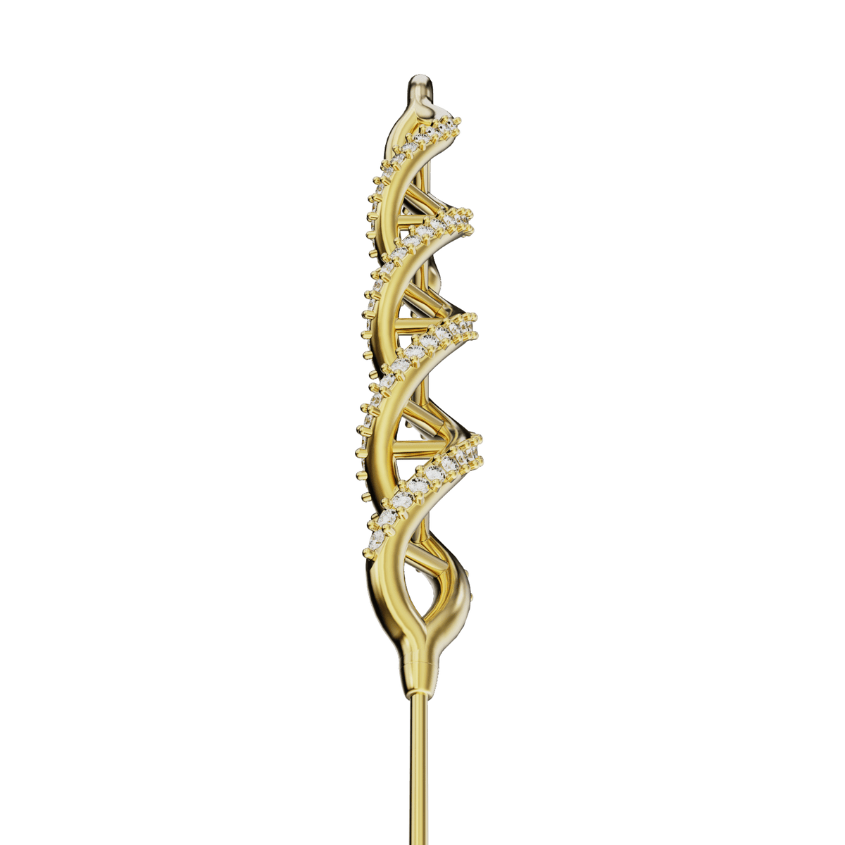 In My DNA ear cuff, detail of the design
