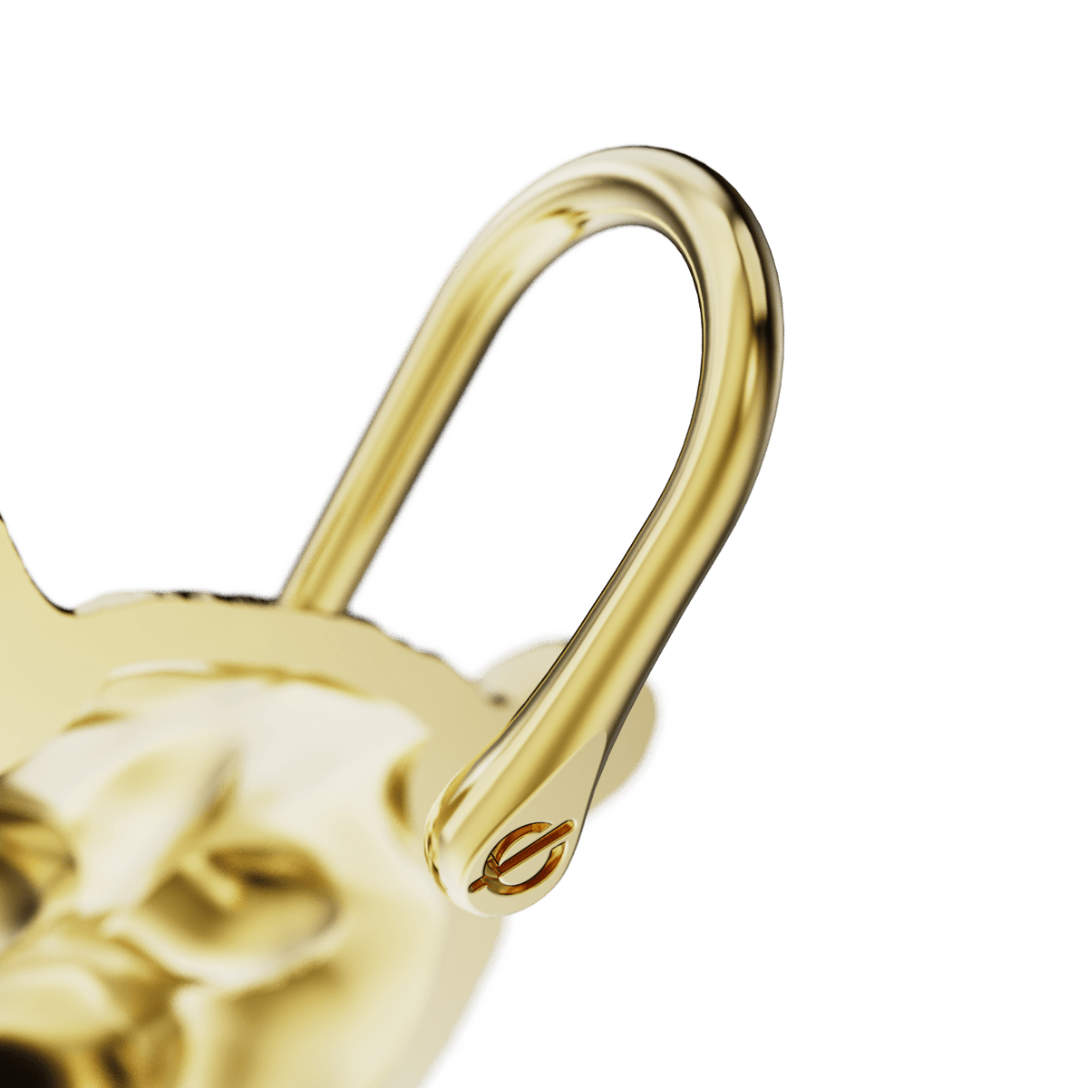 Savage Leopard ear cuff, detail of the design