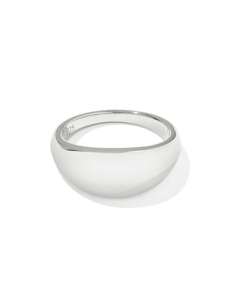Avaline Alani 18k Gold Vermeil Metal Band Ring