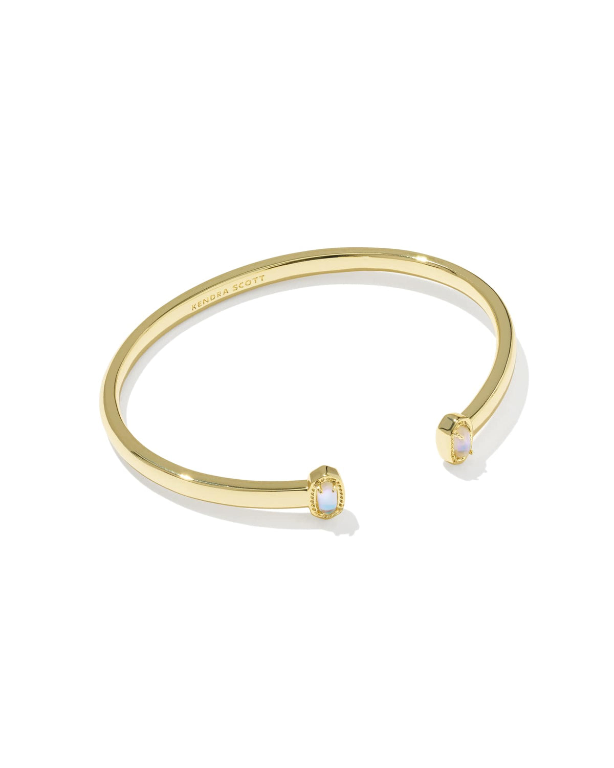 Avaline Mini Elton Gold Cuff Bracelet