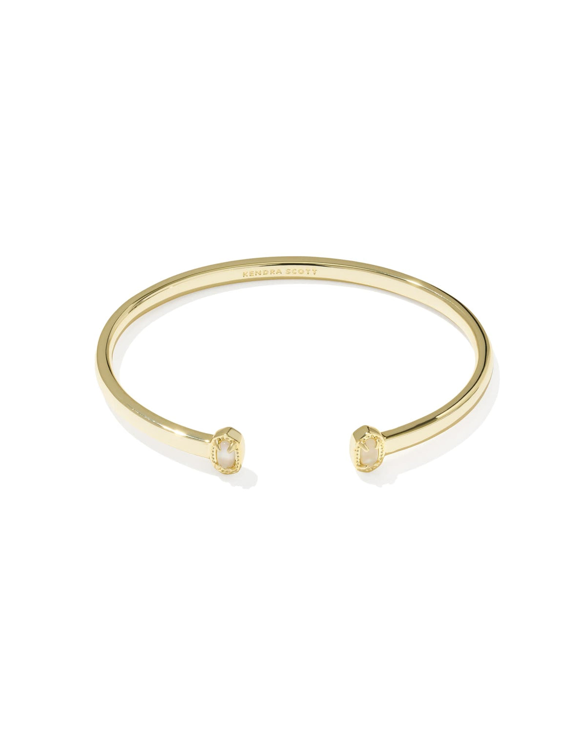 Avaline Mini Elton Gold Cuff Bracelet