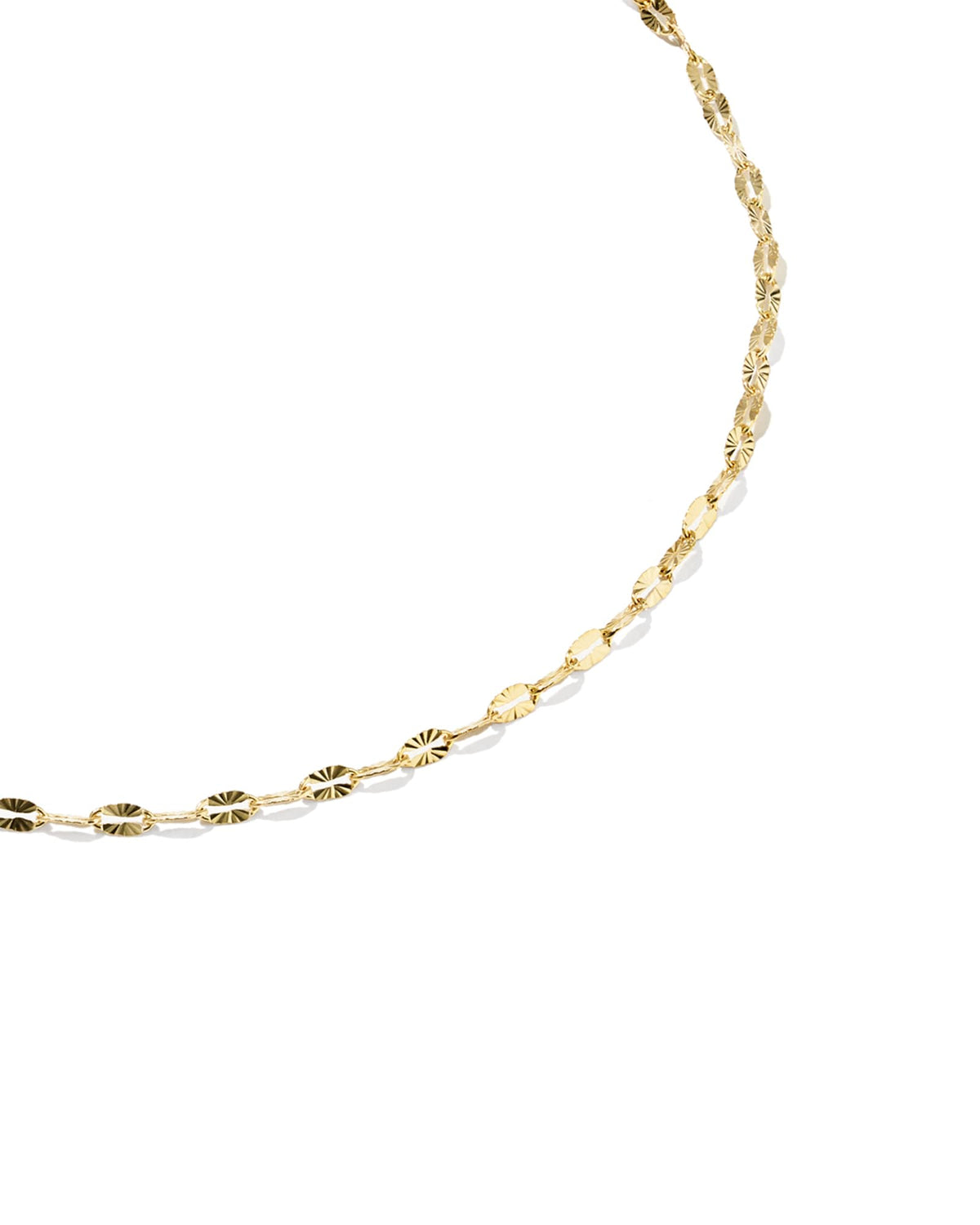 Avaline Mirror Sunburst 14k Gold-Filled Chain Anklet