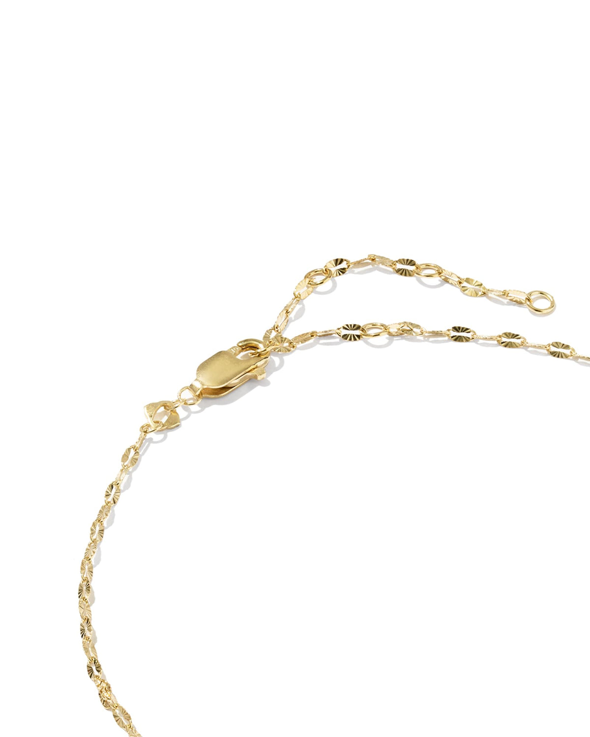 Avaline Mirror Sunburst 14k Gold-Filled Chain Anklet