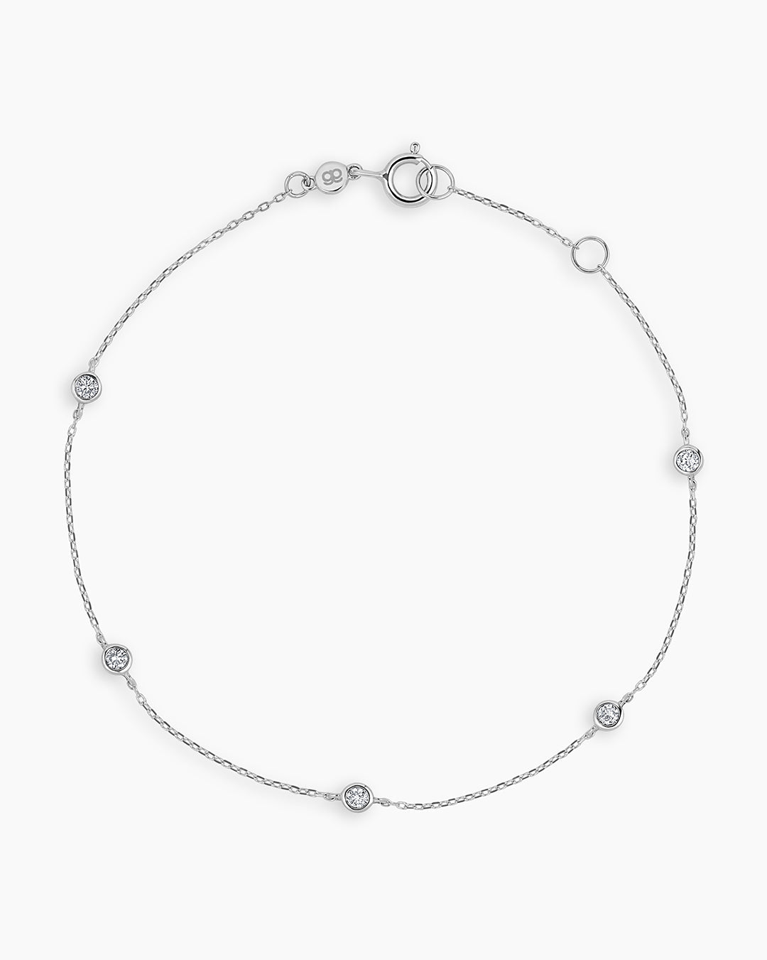 Avaline 14K Classic Five Diamond Bracelet