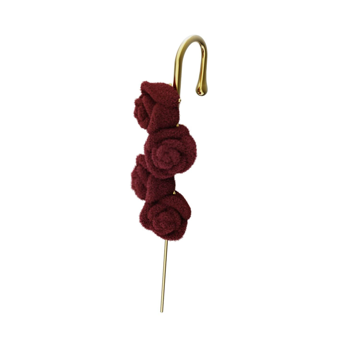 Thorn & Grace ear cuff in gold, single