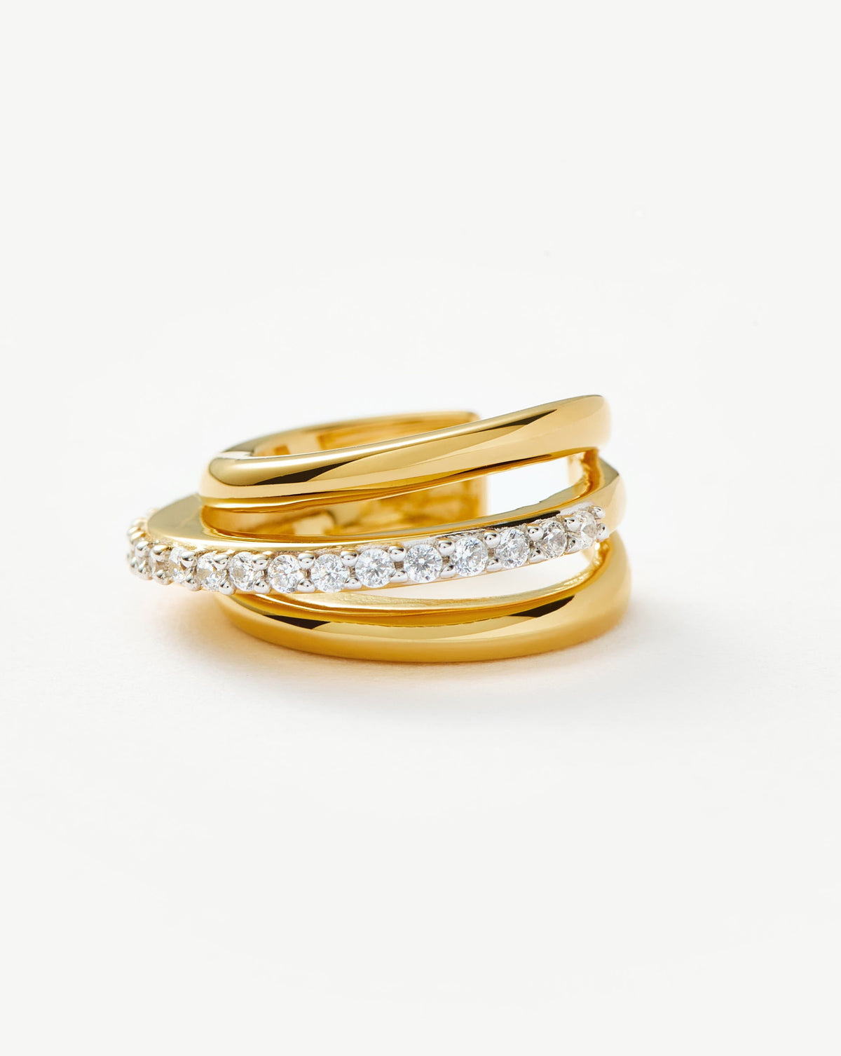 Avaline Celestial Pave Ear Cuff
