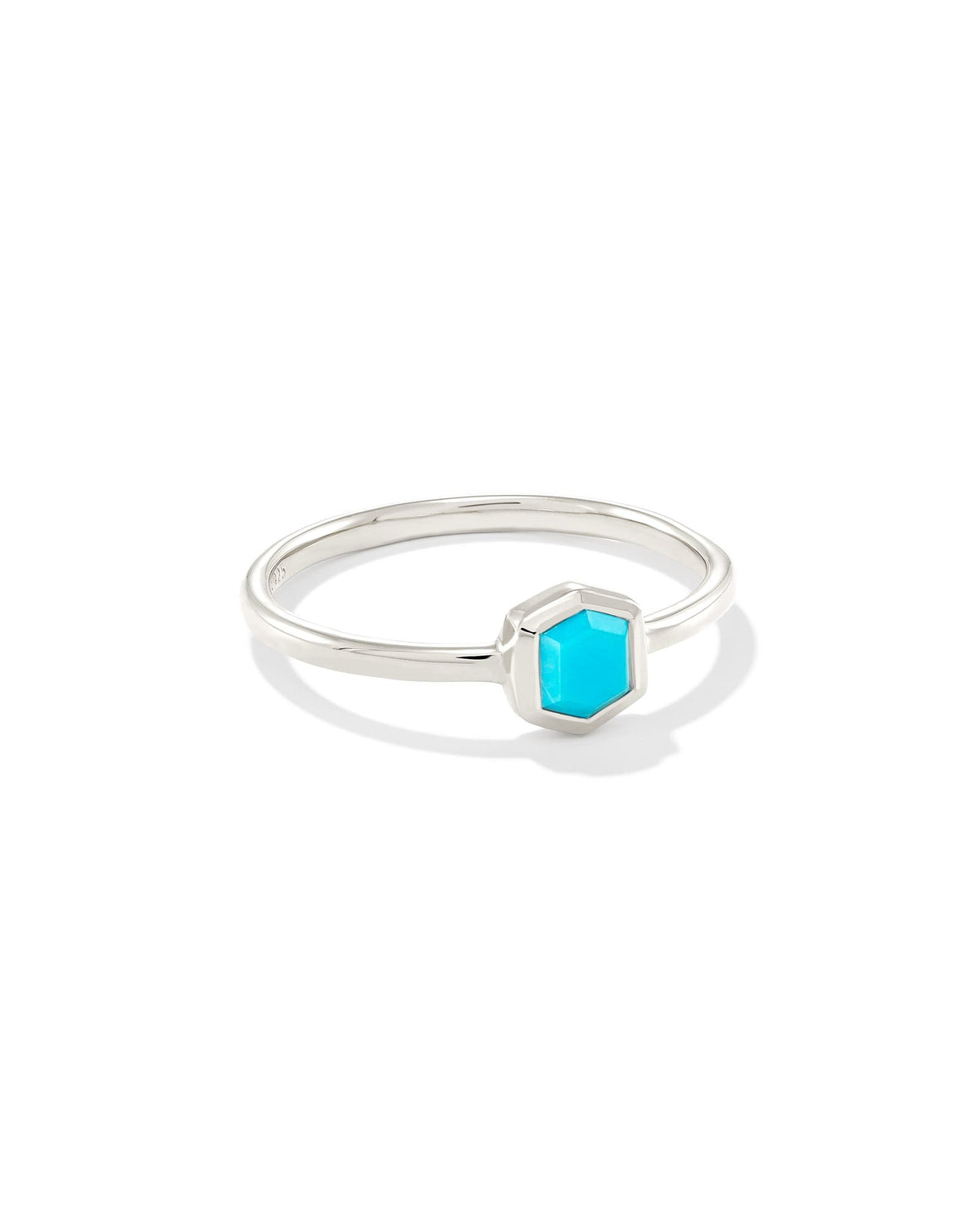 Avaline Davie Sterling Silver January Band Ring