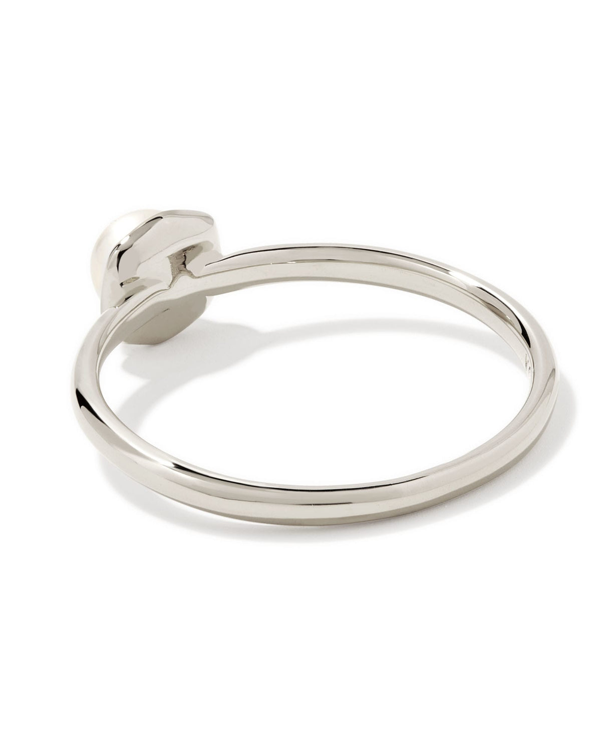 Avaline Davie Pearl 18k Gold Vermeil Band Ring in Freshwater Cultured Pearl