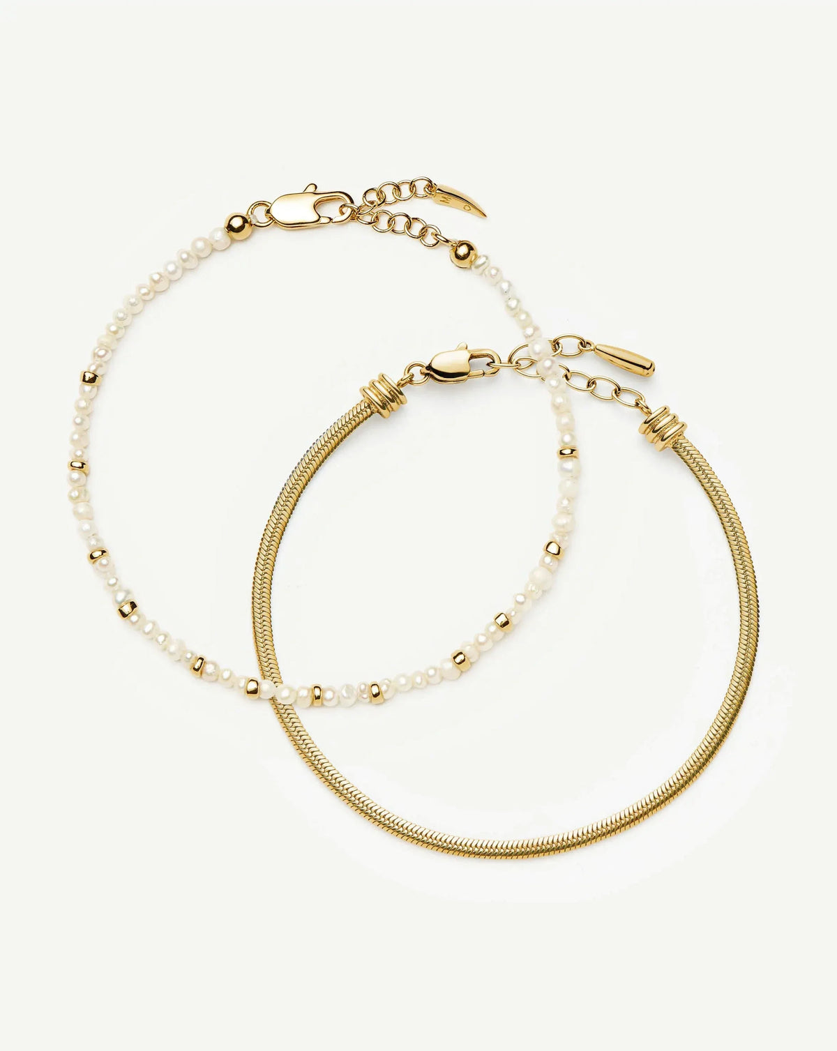 Avaline The Everyday Pearl Bracelet Set