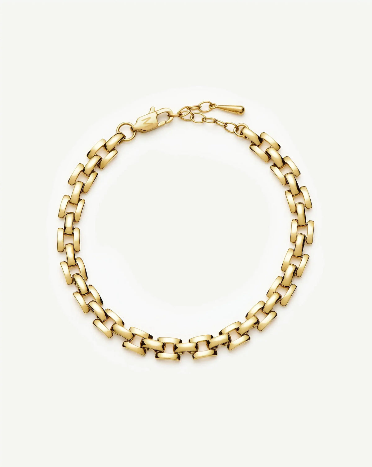 Avaline Timepiece Link Chain Bracelet