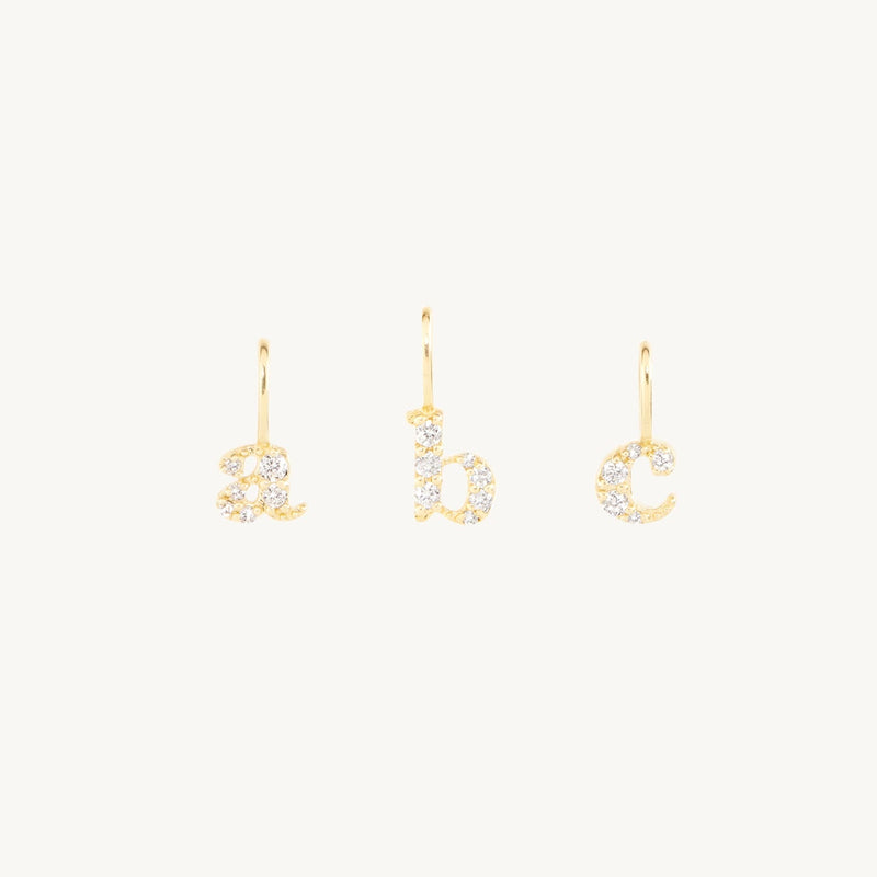 Avaline Diamond Tiniest Alphabet Charm