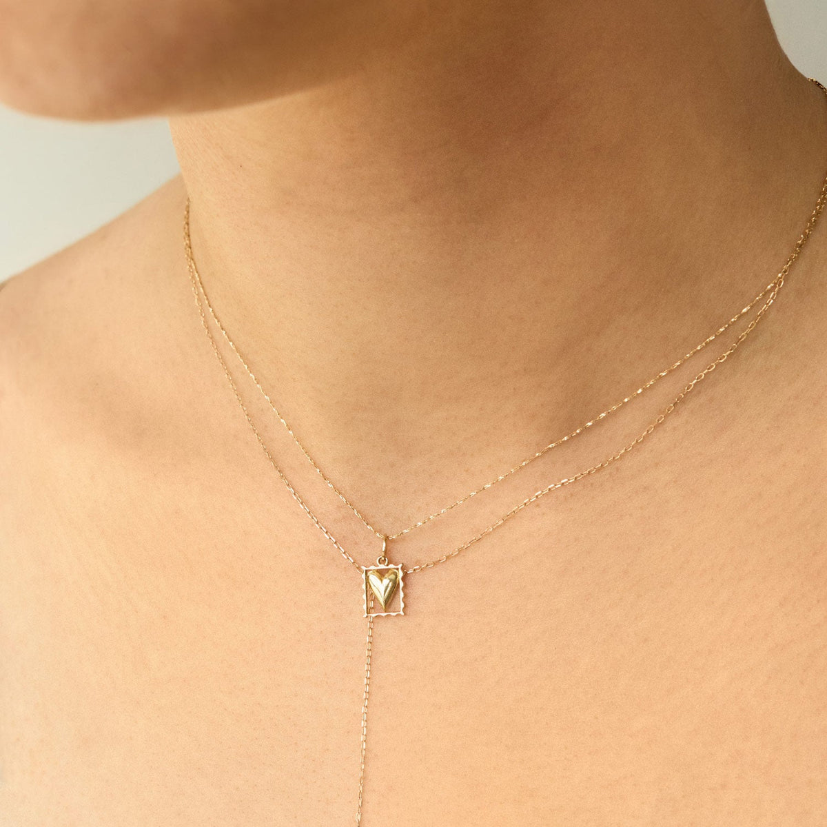Avaline Sending Love Gold Charm