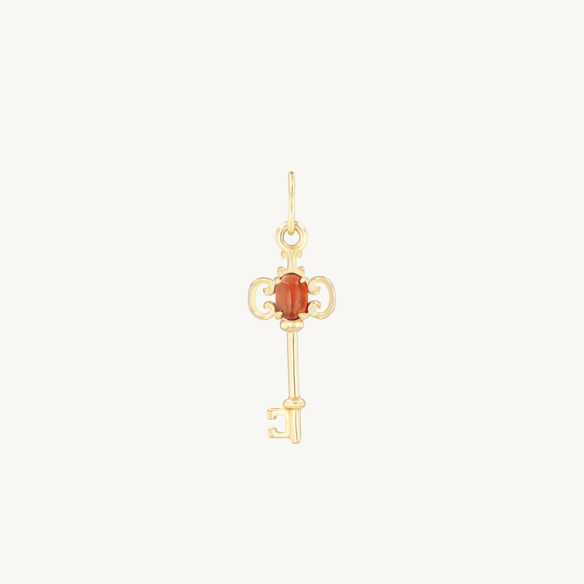 Avaline Hidden Key Gold Charm
