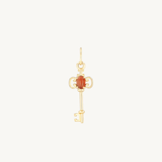 Avaline Hidden Key Gold Charm