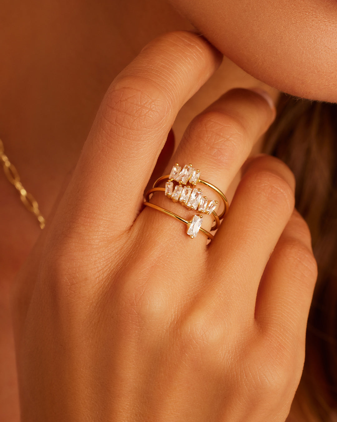 Avaline Amara Ring Set