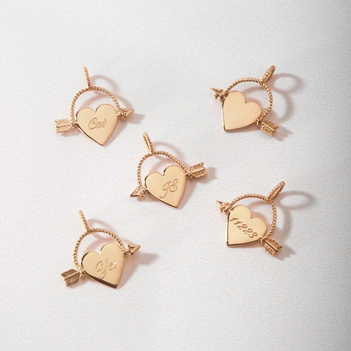 Avaline Beloved Heart Spinner Charm