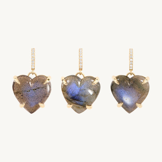 Avaline Afterglow Heart Gold Pendant