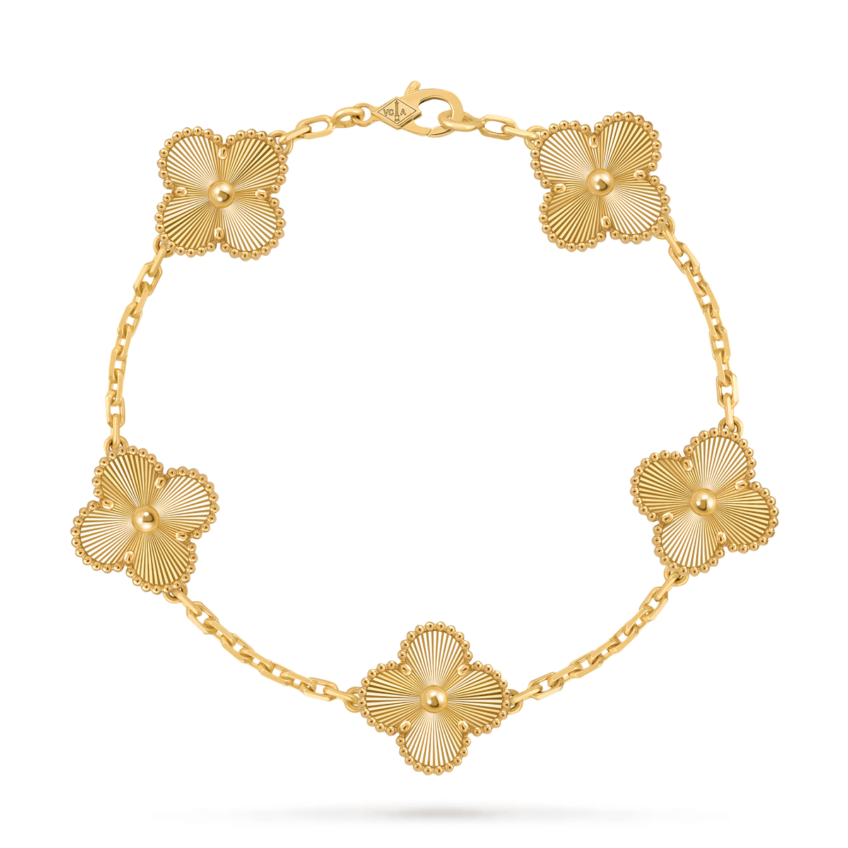 Avaline Alhambra bracelet, Gold