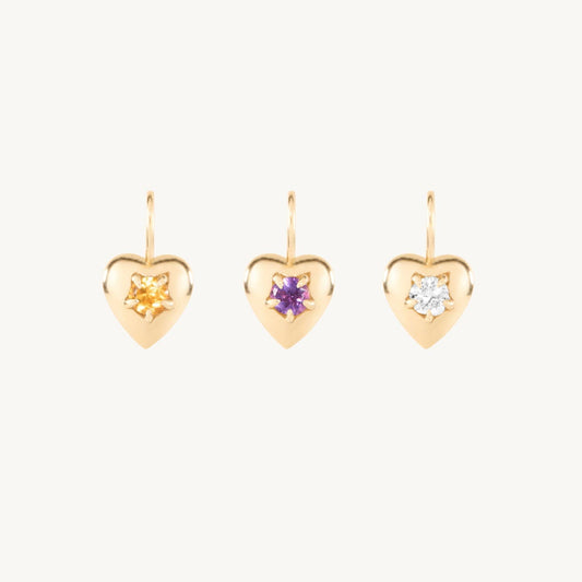 Avaline Sweet Heart Birthstone Charm