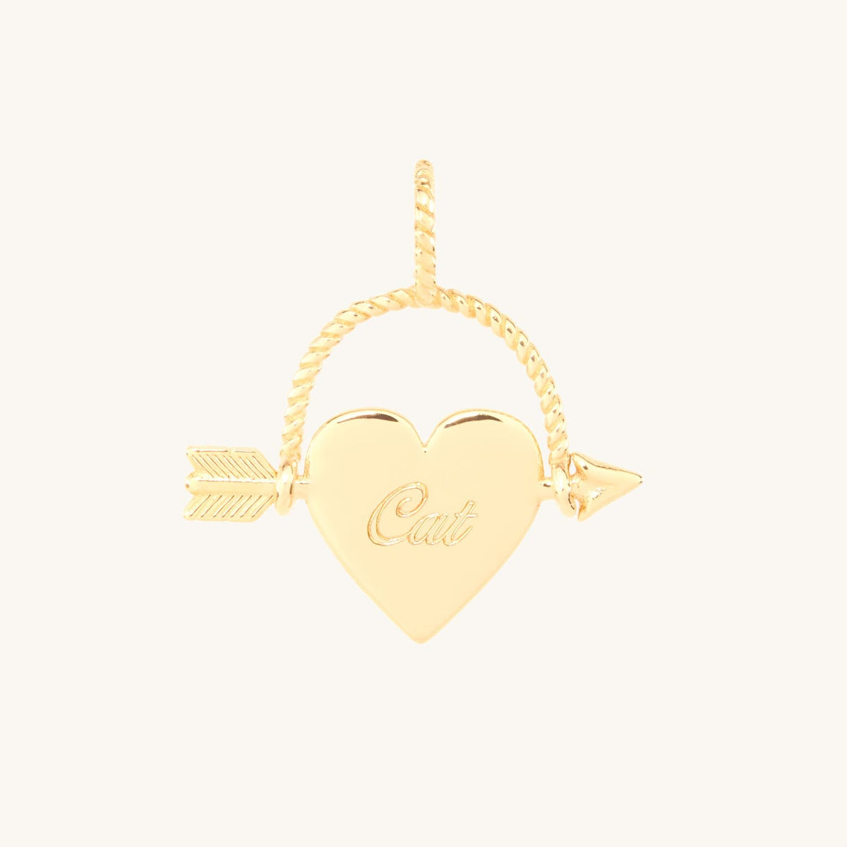 Avaline Beloved Heart Spinner Charm