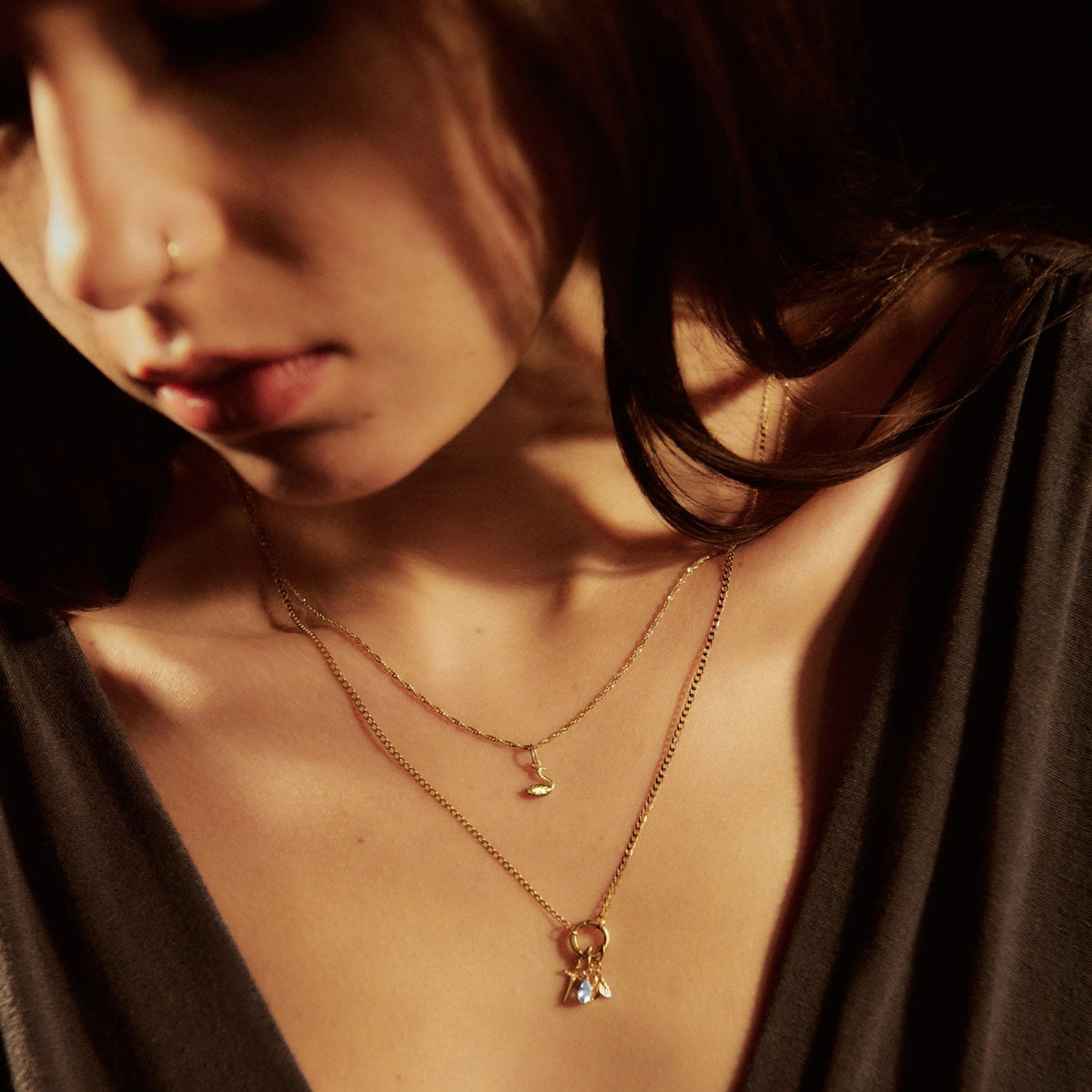 Avaline Make You Blue Swan Charm