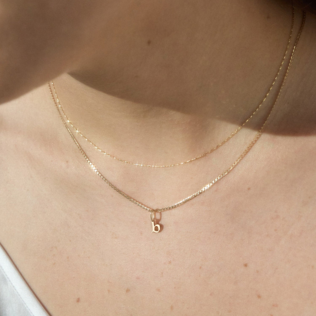 Avaline Second Nature Alphabet Gold Charm